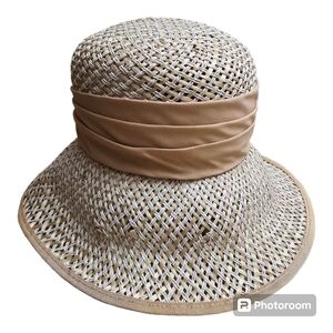 Vintage Michelle McGann by Sonni Straw Hat